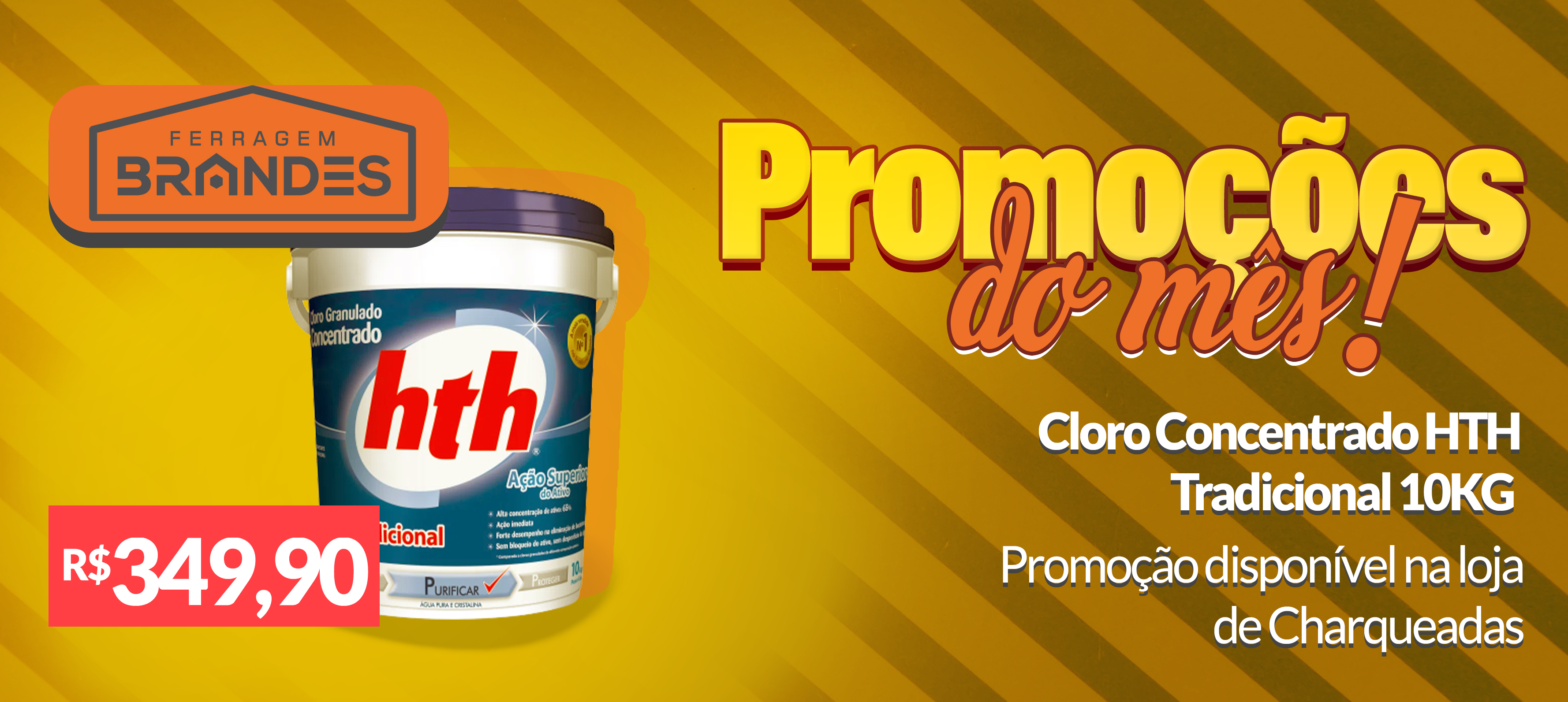 Cloro Concentrado HTH Tradicional 10kg